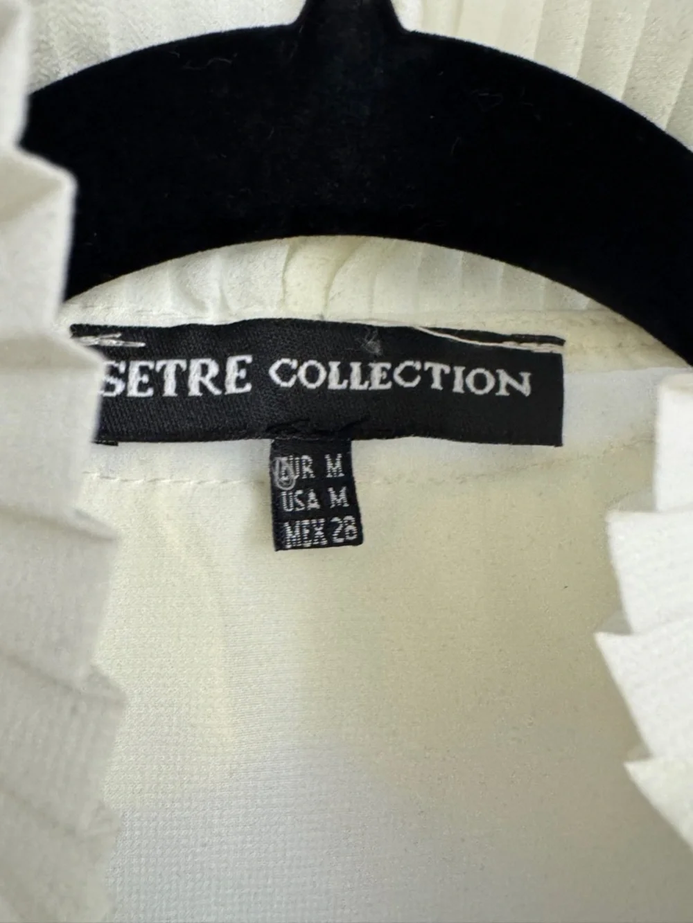 Setre Collection Ruffle Blouse – Size Small - Picture 3 of 6